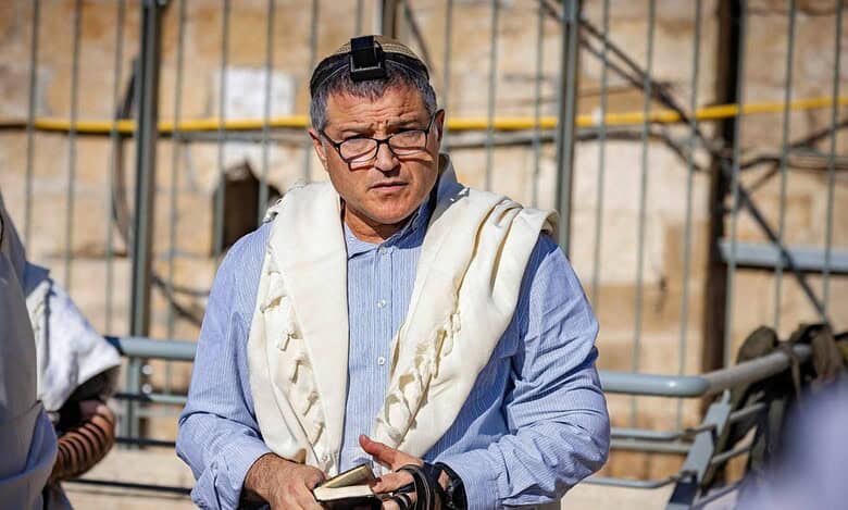 The image of newly appointed Shin Bet chief David Zini.