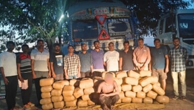 Telangana EAGLE seizes 500 kg of ganja in Jharkhand