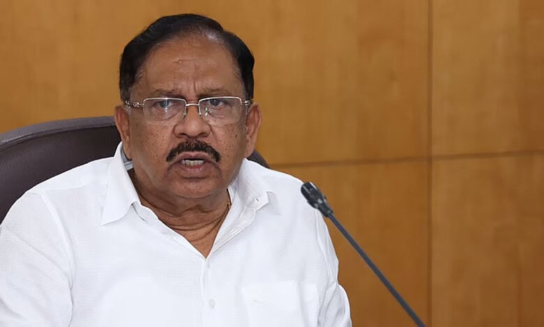 Karnataka home minister G Parameshwara