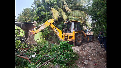 HYDRAA carries out demolition in Kulsumpura