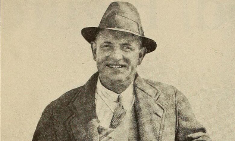 Photograph of P G Wodehouse, the writer from 1930