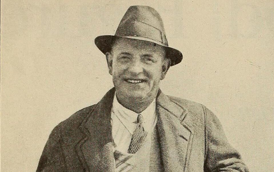 Photograph of P G Wodehouse, the writer from 1930