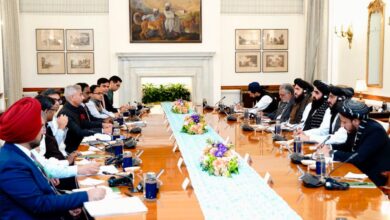 S Jaishankar with Afghanistan FM