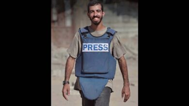 Slain Palestinian journalist Saleh Al Jafarawi