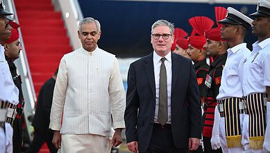 Keir Starmer in Mumbai
