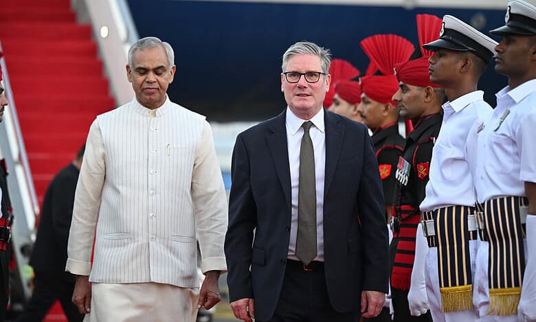 Keir Starmer in Mumbai