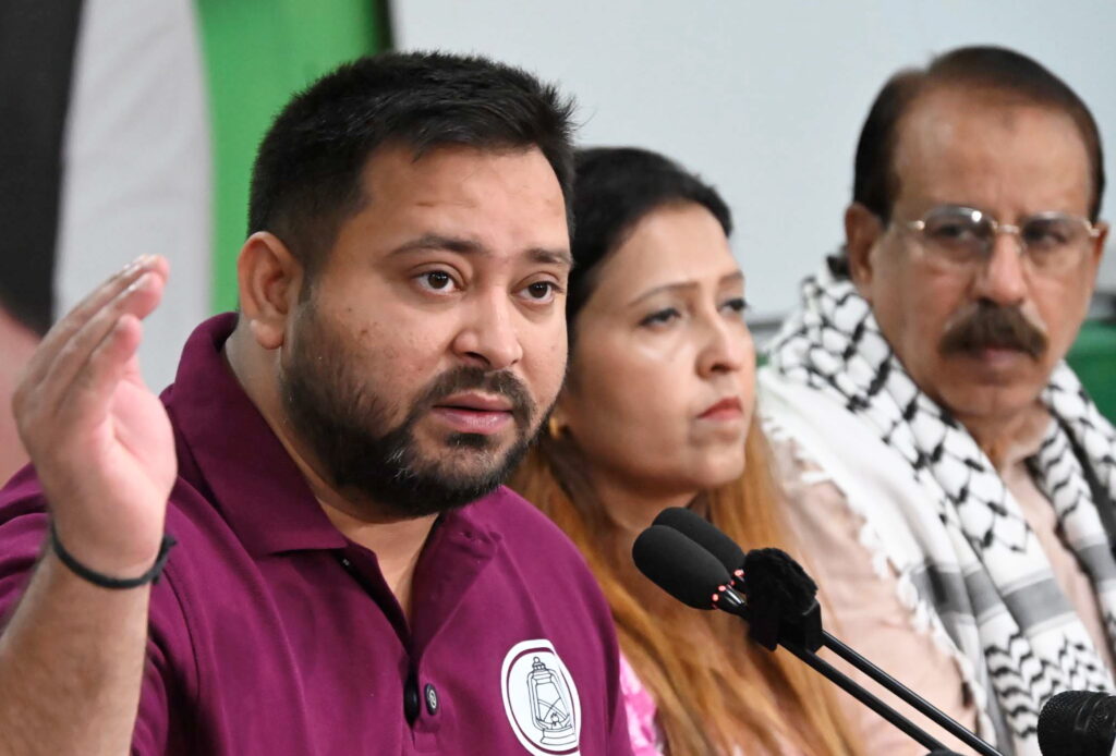 Bihar Elections: Tejashwi Yadav's press conference