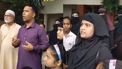 Muslim women wearing niqab were prohibited from attending a PTA at a local school in Kanpur, Uttar Pradesh