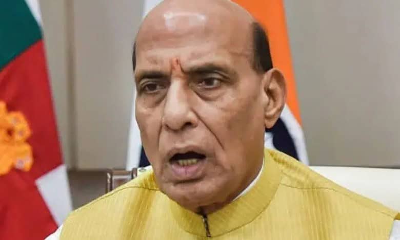 Defence minister Rajnath Singh