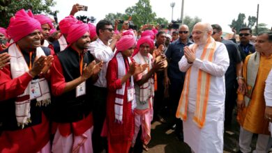 Union home minister Amit Shah in Chhattisgarh