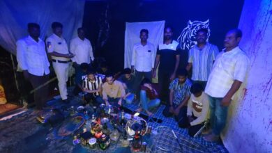 Officials raided a rave party at a farmhouse in Hyderabad and arrested people including over 30 minors