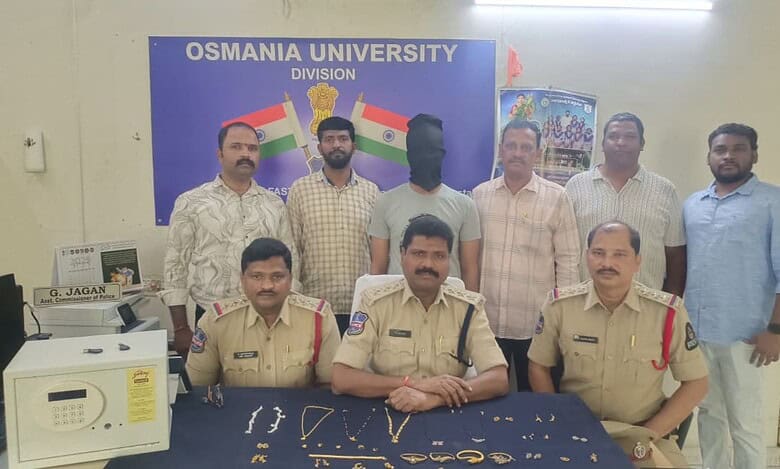 Osmania University police arrest man for burglary