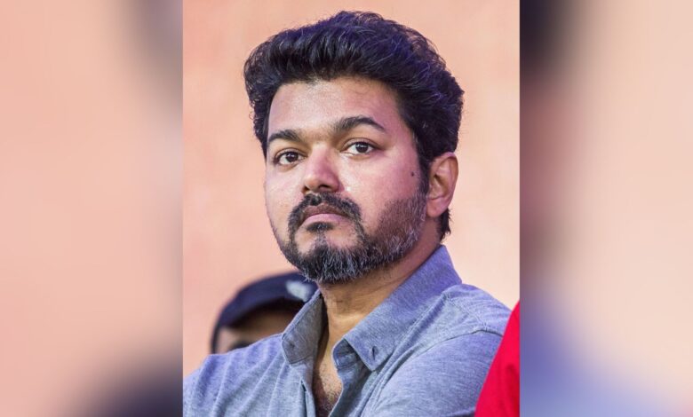 Actor-turned-politician and TVK founder Vijay