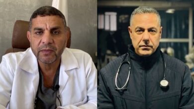 Palestinians doctors