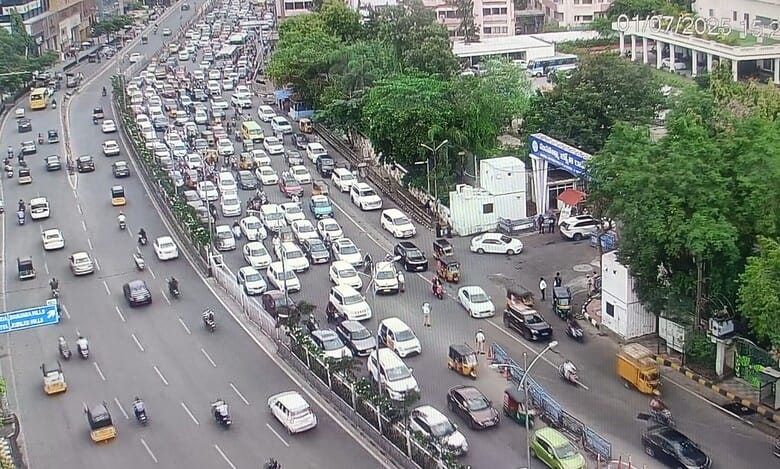 hyderabad traffic