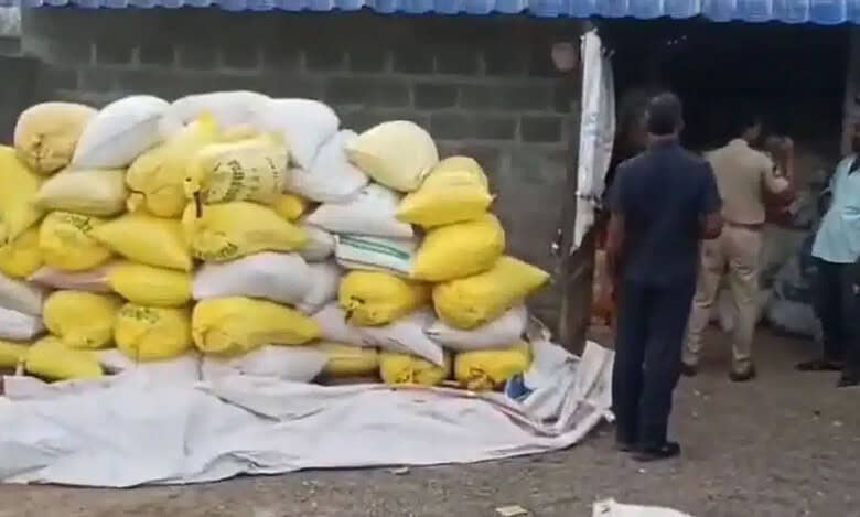 smuggled rice seized