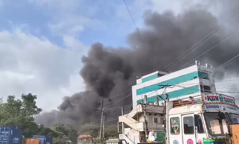 fire accident in hyderabad