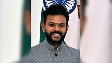 Union Minister of Civil Aviation K Rammohan Naidu