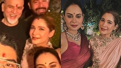 Pakistani actors' Diwali bash
