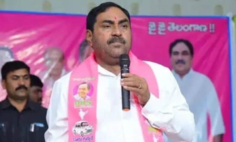 BRS Leader Errabelli Dayakar Rao addresses a meeting