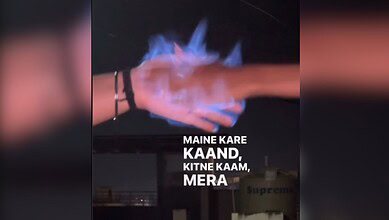 Diwali fire handshake