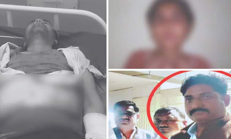 farmer who was run over by BJP member and the daughter's video