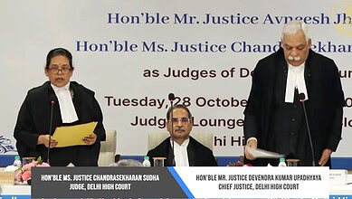 New judges sworn in at Delhi High Court