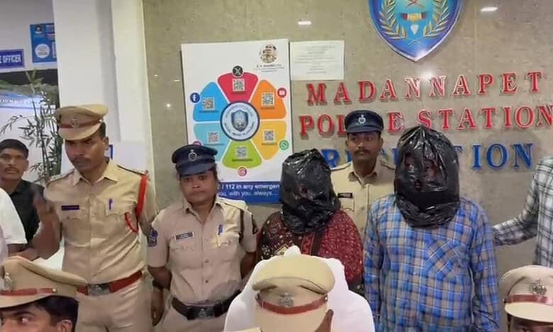 Maternal uncle, aunt arrested for 7 year-old-girl's murder in Madannapet