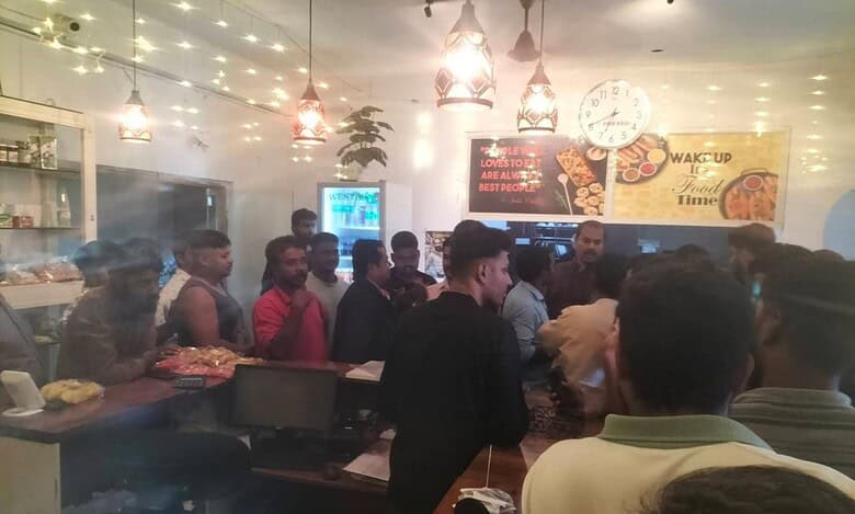 Image of Joshyyettan's Kerala Thattukada restaurant near EFLU in Hyderabad.