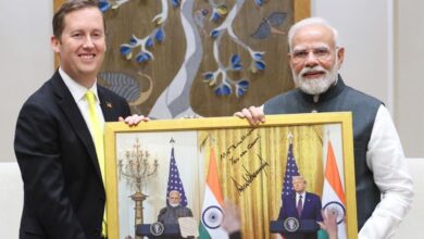 pm modi with Sergio Gor, Ambassador-designate of the US