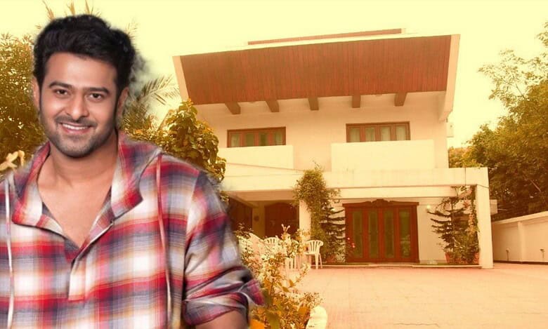 Prabhas house in Jubilee Hills