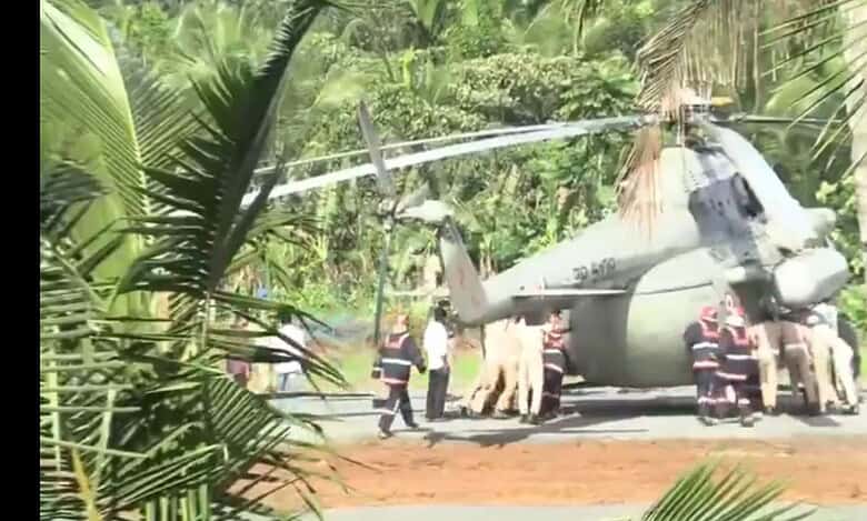President Murmu's helicopter
