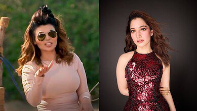 Rakhi Sawant and Tamannaah Bhatia