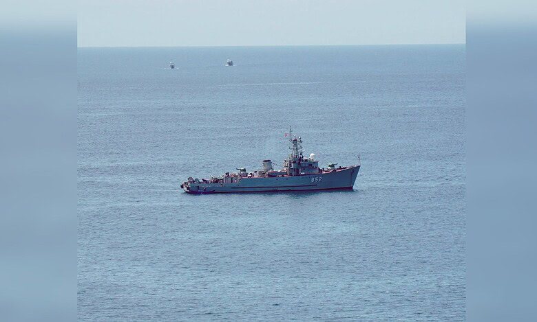 Ship struck by projectile in Gulf of Aden says British military