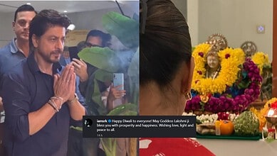 Shah Rukh Khan's Diwali post
