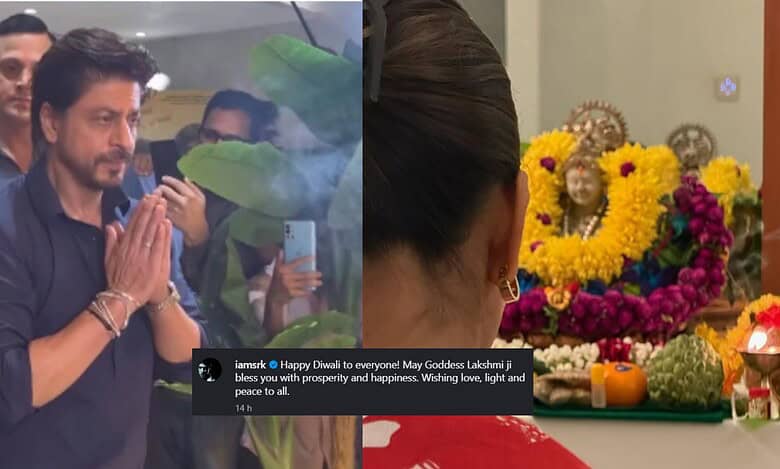 Shah Rukh Khan's Diwali post