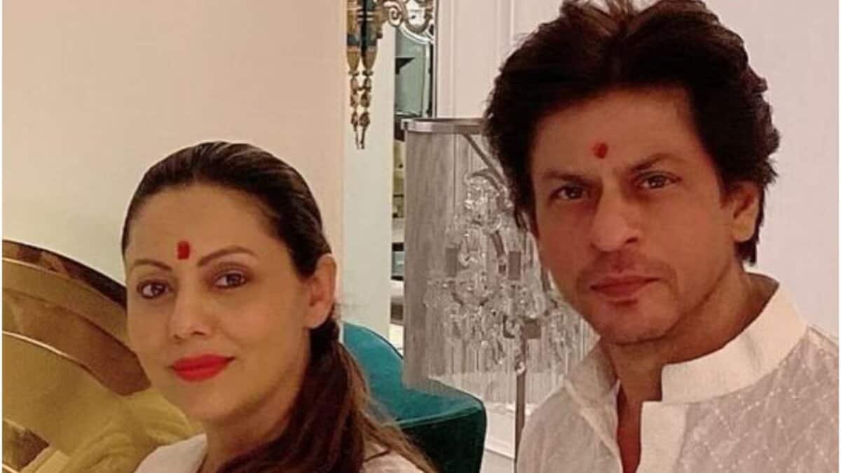 Gauri Khan and Shah Rukh Khan