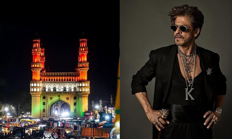 Charminar and Shah Rukh Khan