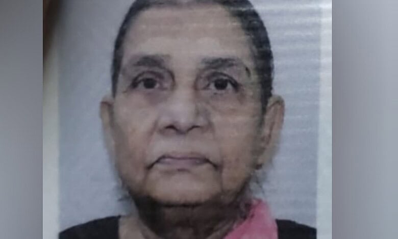 Image of Syeda Sakeena Bee, an 80-year-old Hyderabad woman released from Saudi custody over medicines issue.