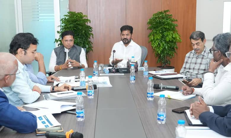 Telangana CM Revanth Reddy reviews progress on T Square