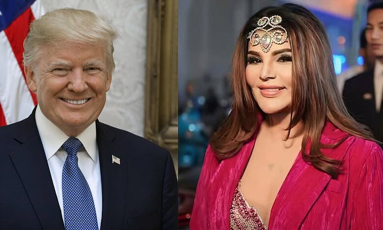 Donald Trump and Rakhi Sawant