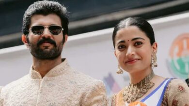 Vijay Deverakonda and Rashmika Mandanna