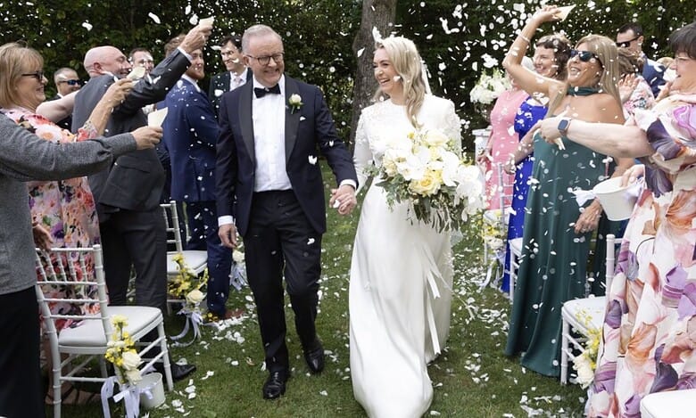 Australian PM Anthony Albanese marries partner Jodie Haydon