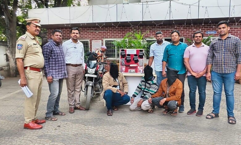 Interstate burglary gang busted in Hyderabad