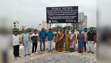 HYDRAA protects park land in Kondapur