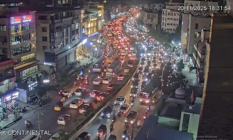 Overcrowding and traffic congestion is changing Hyderabad