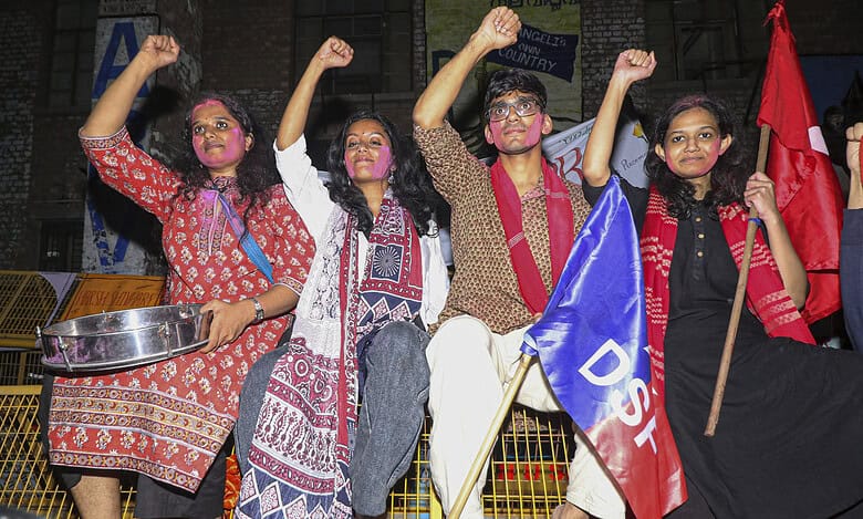 Left Unity wins the JNUSU election