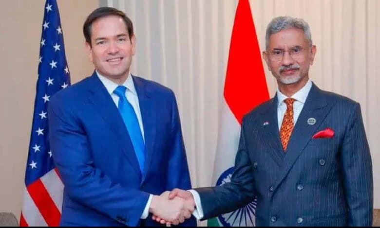 US Secretary of state Marco Rubio and India's external affairs minister S Jaishankar meet at G7