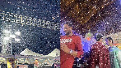 Looking for snowfall in Hyderabad? Head to this spot today