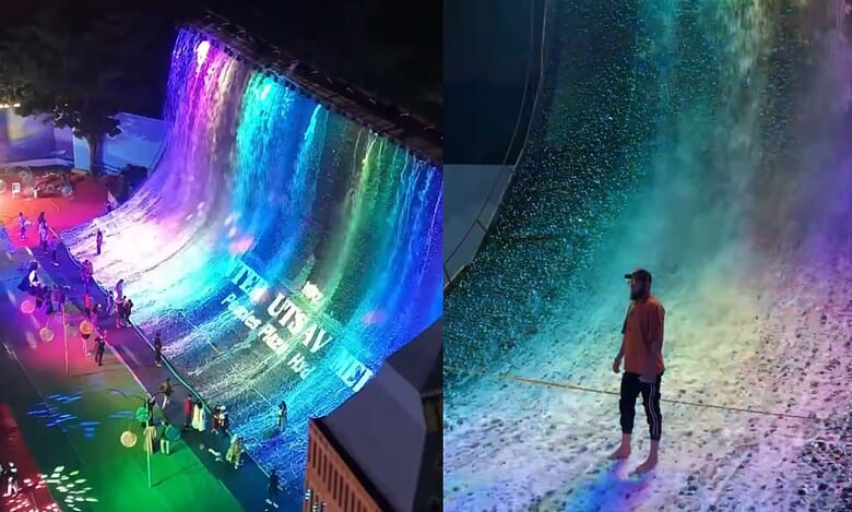 Artificial waterfall in Hyderabad: Weekend plans sorted for kids